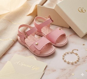 SANDÁLIA INFANTIL PAPETE  TIC TAC CASUAL ROSA DOCE/ROSA CLARO KLIN - 171182