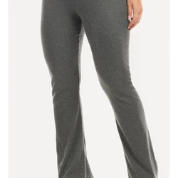 Conjunto Inverno Canelado Cotelê Flare Mescla