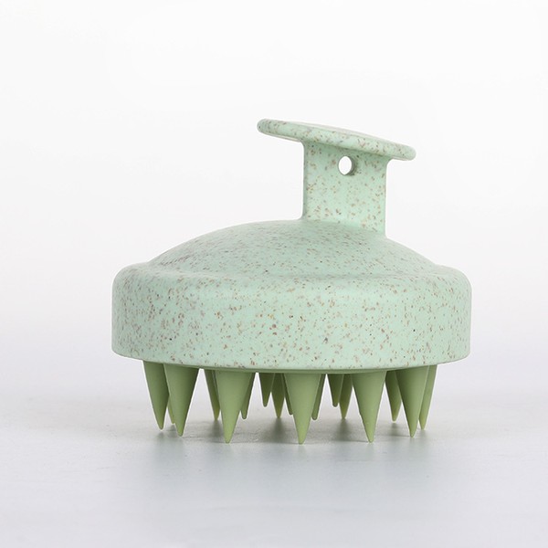 Escova de shampoo de silicone, escova de massagem corporal, banho, chuveiro, salão de cabeleireiro, ferramenta de massagem do couro cabeludo, pente de lavagem de cabelo, 1 peça