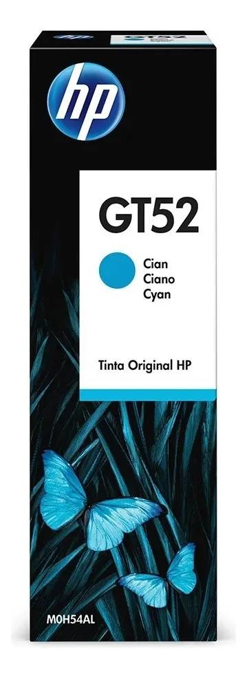 Refil de Tinta HP Azul Ciano - GT52