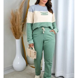 Conjunto Moletom Peluciado Style Verde