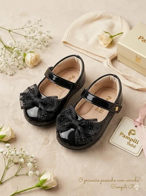 SAPATO PAMPILI NINA PRETO 379621 