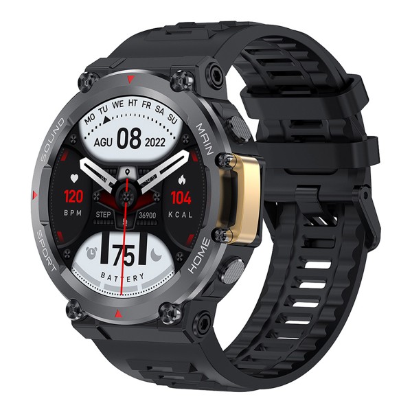 Smartwatch Outdoor Travel Watch Bateria de longa duração GPS NFC Bluetooth Chamada Frequência cardíaca 