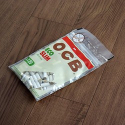Filtro para Cigarro OCB Orgânico Slim 6mm (Pacote com 120)