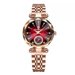 Relógio feminino elegante luxo Poedagar