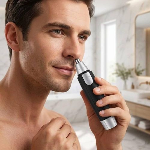 Kit Barbeiro Profissional 2 em 1 Máquina de Corte + Aparador Facial