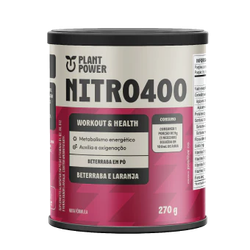 NITRO400 - BETERRABA E LARANJA - 270G - PLANT POWER