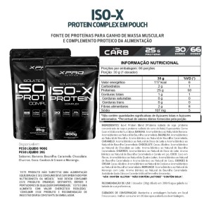 ISO X PROTEIN - REFIL 900G - X PRO NUTRITION