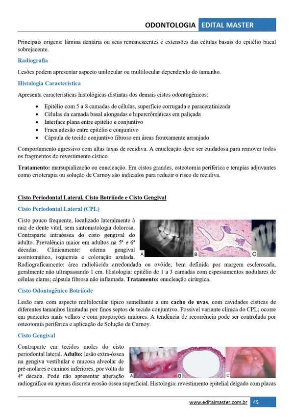 Odontologia ENARE 2026/2027