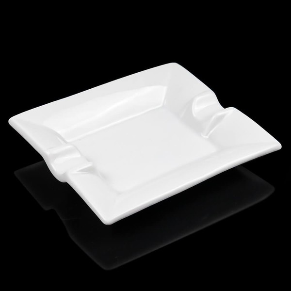 Cinzeiro de Porcelana para 2 Charutos Phantom