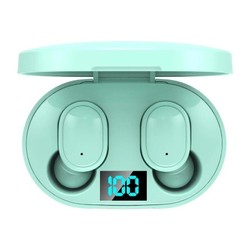 Fone De Ouvido Sem Fio E6s Bluetooth 5.0 Tws Com Tela LED Digital MING
