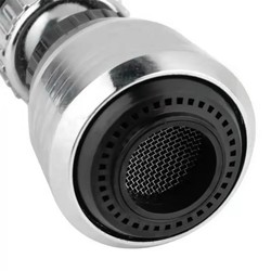 Torneira de cozinha de aço inoxidável, dispositivo de economia de água, alongamento rotativo, à prova de respingos, extensor de spray, borbulhador