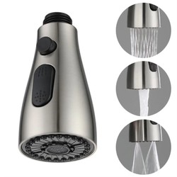 Bico pulverizador para torneira de cozinha, 3 modos, abs, economia de água, pia do banheiro, chuveiro, cabeça de spray para conexão de 1/2