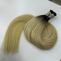 Cabelo Vietnamita Loiro Raiz Escura 75cm - 100gr