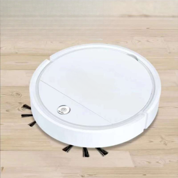 Aspirador De Pó Robô Automático Doméstico Recarregável (BRANCO)