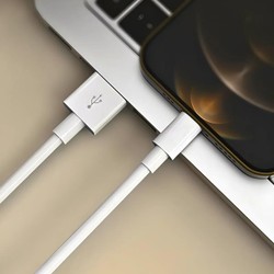 KIT 5 Cabos Lightning Conector USB