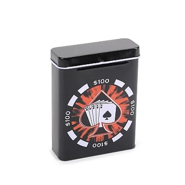 Cigarreira de Metal - Royal Flush