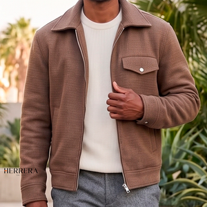 [COMPRE 1 E LEVE 2] Jaqueta Xadrez de Lã Premium – Quente, Confortável e Elegante