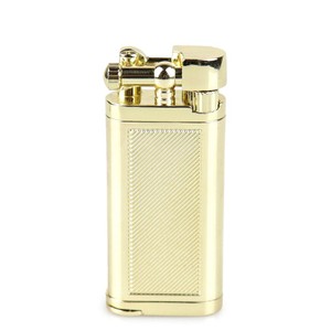 Isqueiro para Cachimbo Spunk Pipes Lines - Dourado