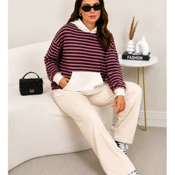 Conjunto Calça Moletom com Casaco Moletinho Listra