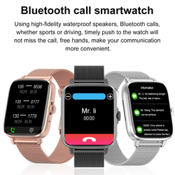 Relógio Smartwatch DT102, NFC, Notificação de aplicativos, Assistente de Voz IA, Tela HD 1.9