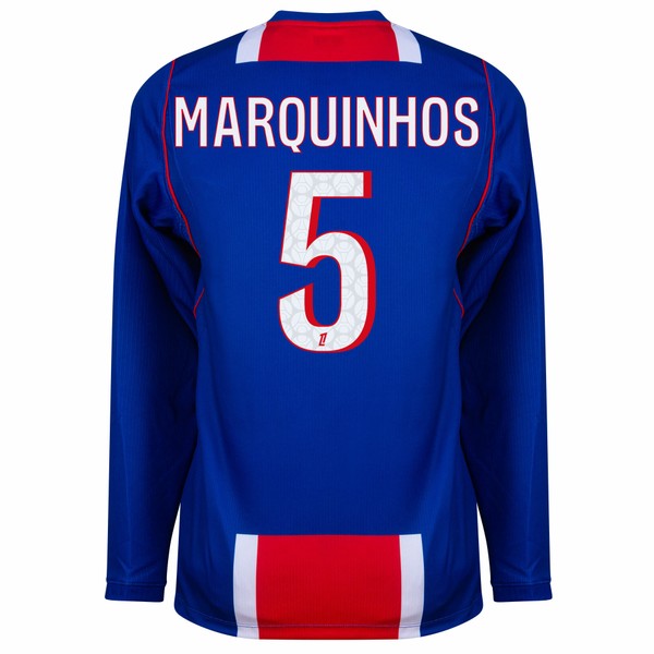 Camisa PSG Home 2026/27 Marquinhos 5 - Manga longa