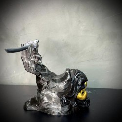 Suporte Premium Para Controle Ps5/ Ps4 e Xbox Ghost of Tsushima de luxo pintado a mão + CHAVEIRO DE BRINDE Pronta Entrega