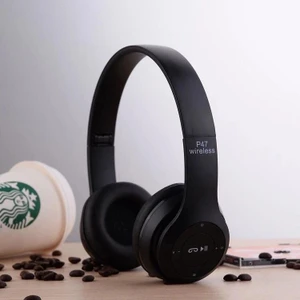 Headphone P47 Sem Fio Estéreo Redução de Ruídos Bluetooth 5.0 Universal 