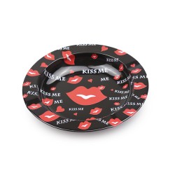 Cinzeiro de Alumínio para Cigarro - Kiss Me