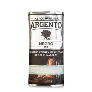 Fumo para Cachimbo Argento Negro - Pct (50g)