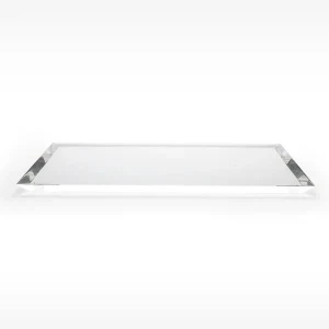 Bandeja de Acrílico Diamantada 24x12x1,5cm