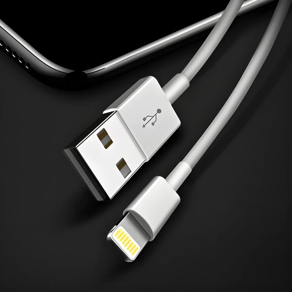 KIT 5 Cabos Lightning Conector USB