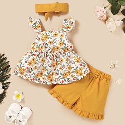 Conjunto Bow Floral