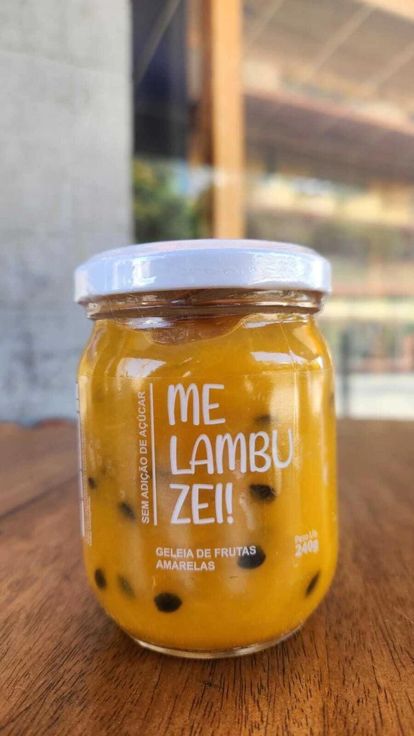 Geleia Me Lambuzei! Zero açúcar - Frutas Amarelas