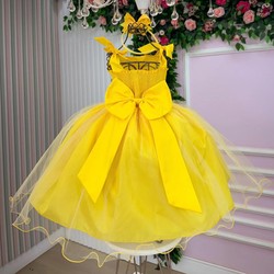 Vestido Luxo - Amarelo 