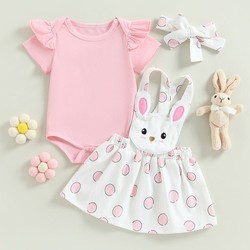 Conjunto Vestido Coelhinho 2 Pcs 0 - 19 Meses