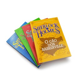 Coleção Livro Sherlock Holmes - 4 Volumes