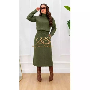 Conjunto feminino de inverno 