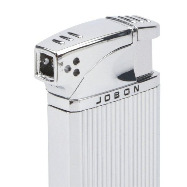 Isqueiro Jobon - Prata Mod. 3 (Maçarico e Chama Normal)