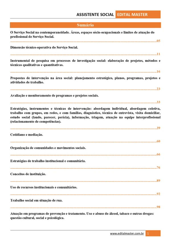 Assistente Social - SES TO