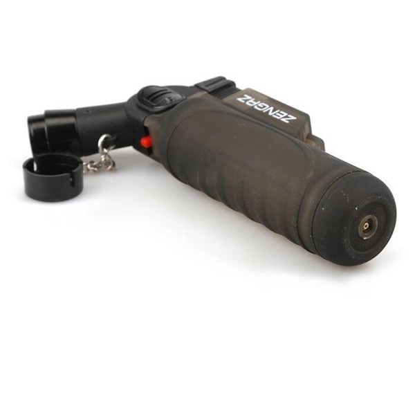 Isqueiro Maçarico Angle Jet Plus Zengaz - Preto (1 Chama)