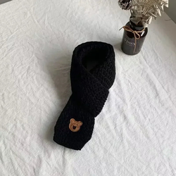Cachecol em algodão e lã