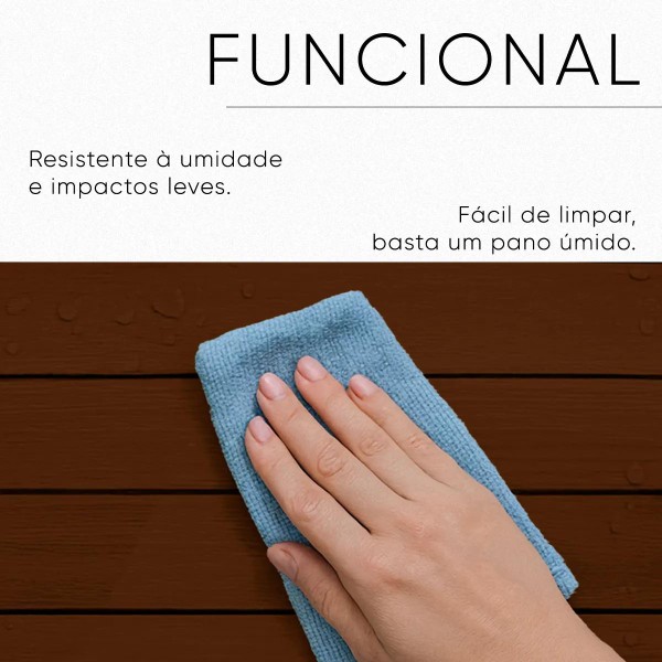Painel Ripado Adesivo Flexível 40cm x 3 Metros