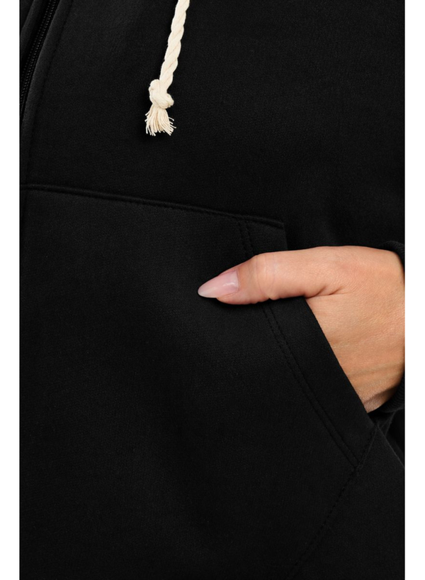 Conjunto Moletom Peluciado Basic Preto