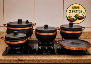 JOGO 5 Peças - Cozinha Completinha