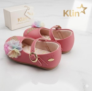 SAPATILHA BABY CRAVINHO PRINCESS CEREJA KLIN 125114 