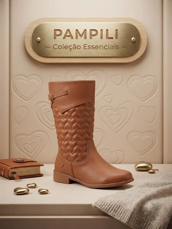 BOTA PAMPILI SAFIRA PINHAO SINT 279077 
