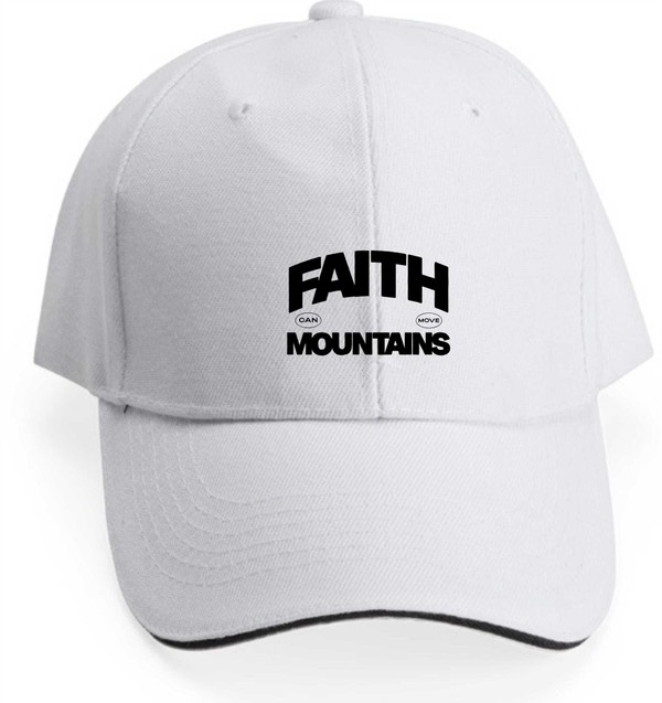 Boné Faith Can Move Mountains