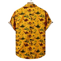 Camisa Vinser Jurassic Amarelo