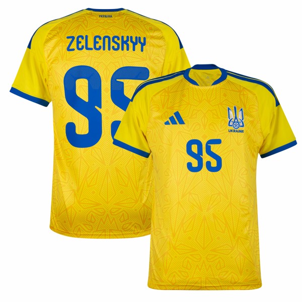 Camisa Seleção Ucrânia Home 2026/27 Zelenskyy 95